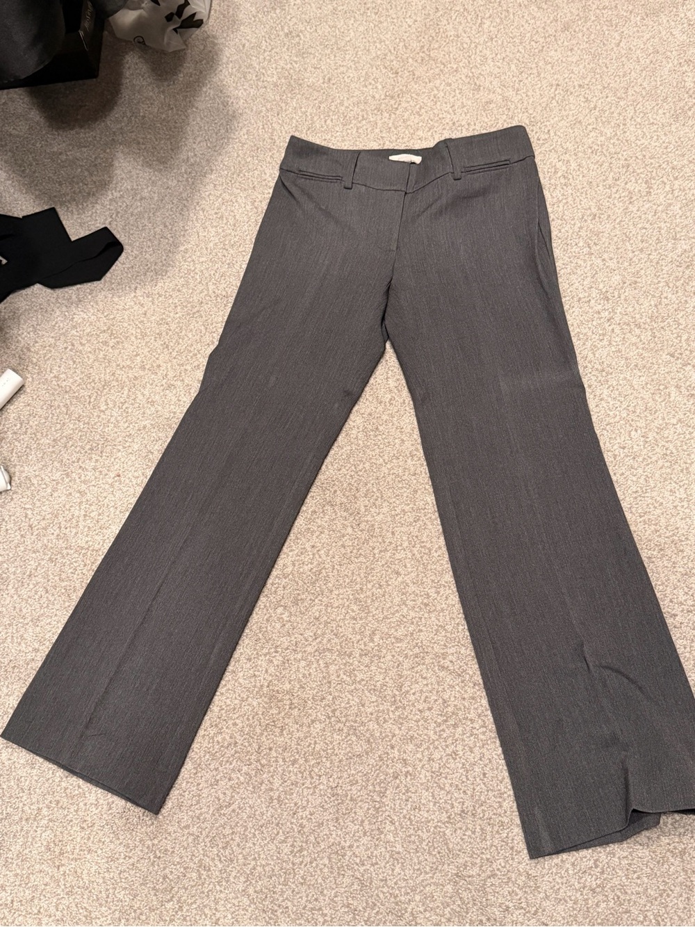 Tailored Women's Gray Dress Pants. Loft NEW with tags!
